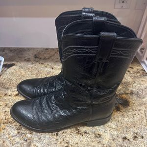 Justin Exotic Cowboy Boots